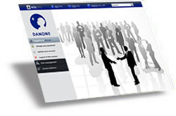 Danone - Secure online business application
